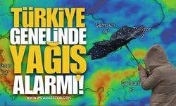 Türkiye Genelinde Yağış Alarmı!