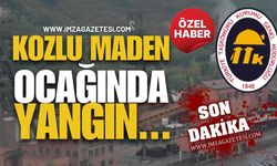 Yürekler Ağza Geldi! TTK Kozlu Maden Ocağında Yangın...