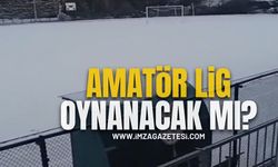 Zonguldak’ta Tüm Amatör Lig Maçları Oynanacak Mı?