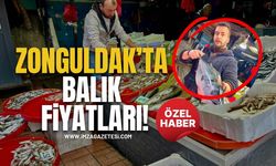 Zonguldak’ta Balık Fiyatları!