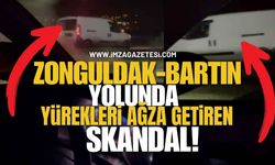 Zonguldak-Bartın Yolunda Yürekleri Ağza Getiren Skandal!