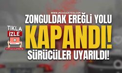 Zonguldak–Ereğli Yolunda Ulaşım Durdu: Otobüs Yolda Kaldı