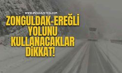 Zonguldak-Ereğli Yolunu Kullanacaklar Dikkat!