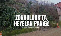 Zonguldak’ta Heyelan Paniği! 8 Evin Ulaşımı Kesildi!