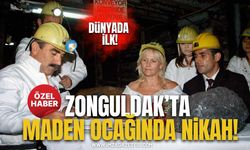 Dünyada İlke İmza Atmıştı! Zonguldak’ta Maden Ocağında Nikah!