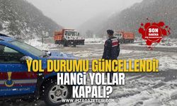 Zonguldak’ta Yol Durumu Güncellendi! Hangi yollar açık, hangi yollar kapalı?