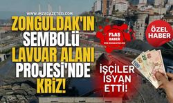 Zonguldak'ın Sembolü Lavuar Alanı Projesi'nde Kriz! İşçiler İsyan Etti!