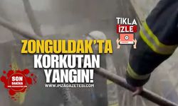 Zonguldak'ta Korkutan Yangın!