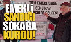 Zonguldaklı Emekli, Sandığı Sokağa Kurdu!