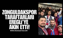 Zonguldakspor taraftarları Ereğli’ye akın etti!