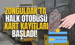 Zonguldak'ta Halk Otobüsü Kart Kayıtları Başladı! İşte Gerekli Evraklar