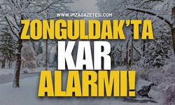 Zonguldak'ta Kar Alarmı!
