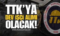 Zonguldak'ta TTK'ya Dev İşçi Alımı Olacak!