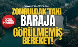 Zonguldak'taki Baraja Görülmemiş Bereket Yağdı!