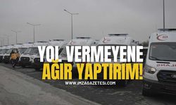 Yol Vermeyene Ağır Yaptırım! Yeni Yasa Yürürlükte!