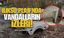 Ilıksu Plajı’nda Vandalların İzleri!