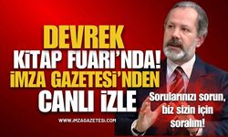 İslam Memiş Devrek’te kitap fuarında! İmza Gazetesi’nden canlı yayın…