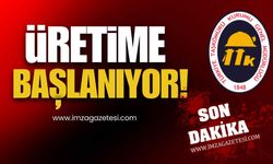 TTK Müessesinde Üretime Başlanıyor!