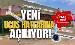 Zonguldak Havalimanı Yeni Uçuş Hatlarına Açılıyor!