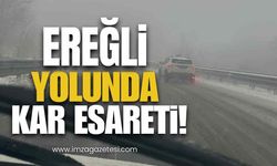 Ereğli Yolu- Kandilli Sapağı’nda Kar Esareti!