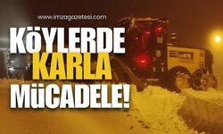 Köylerde Karla Mücadele!
