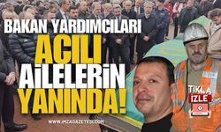 Bakan Yardımcıları Gelik’te Acılı Aileleri Yalnız Bırakmadı!