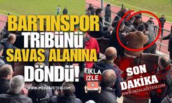 Bartınspor Tribünü Savaş Alanına Döndü! Hedefte Başkan Mehmet Maden Var!