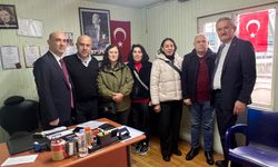 CHP İl Başkanı Devrim Dural Ve Yönetiminden Muhtarlara Ziyaret