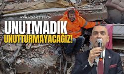 CHP Zonguldak İl Başkanı Devrim Dural: 6 Şubatı 2023'ü Unutmadık, Unutturmayacağız