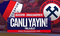 Düzcespor Zonguldakspor Maçı Canlı Yayın