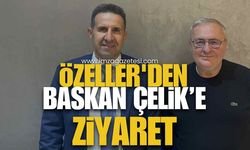 Emekli Albay Orkun Özeller'den Zonguldak Kuyumcular Derneği Başkanı Çetin Çelik’e Ziyaret