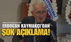 Erdoğan Kaymakçı'dan Şok Açıklama "Aday Olmayacagım"