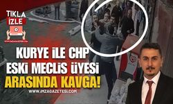 Kurye ile CHP eski meclis üyesi ve Atatürkçü Düşünce Derneği birbirine girdi!