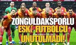 Galatasaray-Çaykur Rizespor maçında Zonguldaksporlu Eski Futbolcuya Saygı!