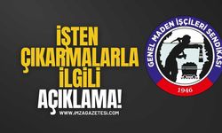 GMİS'ten İşten Çıkarmalarla İlgili Açıklama!
