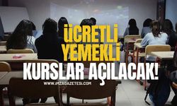 Zonguldak'ta Ücretli, Yemekli Kurslar Açılacak!