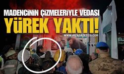 Madencinin Çizmeleriyle Vedası Yürek Yaktı!