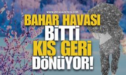 Meteoroloji'den Sarı Kodlu Uyarı! Bahar Havası Bitti, Kış Geri Dönüyor!