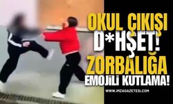 Okul Çıkışı D*hşet! Zorbalığı Emojiyle Kutladılar!