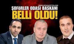 Şoförler Odası Başkanı Belli oldu!