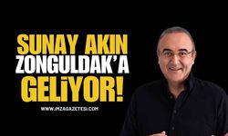 Sunay Akın Zonguldak’a Geliyor! "Mahya Işıkları" Şehri Aydınlatacak!