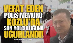 Trafik Kazasında Vefat Eden Polis Memuru Kozlu'da Son Yolculuğuna Uğurlandı!