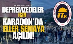 TTK Karadon’da Depremzedelere…!