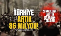 Türkiye 86 Milyon Oldu! Zonguldak, Bartın ve Karabük’te Nüfus Dengesi Değişiyor!