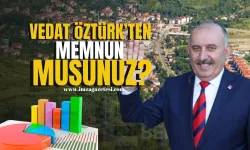 Gökçebey Belediye Başkanı Vedat Öztürk'ten memnun musunuz?