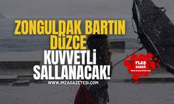 Zonguldak, Bartın ve Düzce İçin Kuvvetli Sallantı Uyarısı!