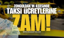 Zonguldak Çaycuma'da Taksi Ücretlerine Zam Geldi