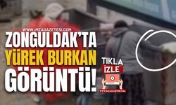 Zonguldak’ta Yürek Burkan Görüntü!
