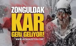 Zonguldak Kar Geri Geldi: Tarih Verildi!
