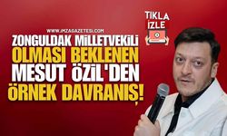 Zonguldak Milletvekili Olması Beklenen Devrekli Mesut Özil'den Örnek Davranış!